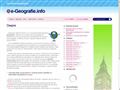 Geografie Online | e-geografie.info