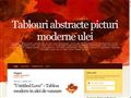 Detalii : Tablouri abstracte si picturi moderne in ulei