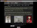 Liquid metal sculpture