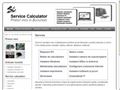 Detalii : Service calculator